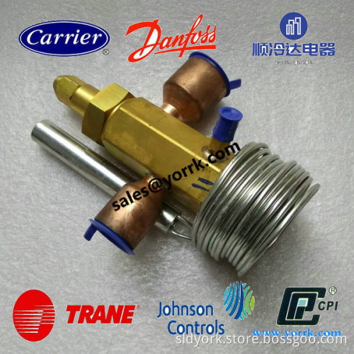 Chiller refrigeration application spare parts TRAE 70 HC Carrier EMERSON thermal expansion valve ww" "Chiller refrigeration application spare parts TRAE 70 HC Carrier EMERSON thermal expansion valve a" "Chiller refrigeration application spare parts TRAE